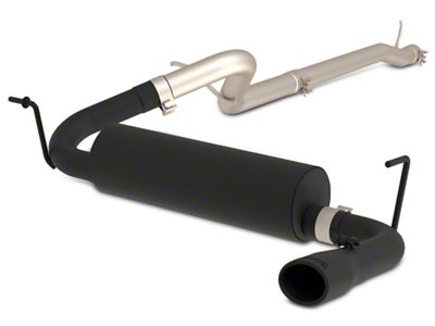 MBRP Armor BLK Cat-Back Exhaust (12-18 Jeep Wrangler JK)
