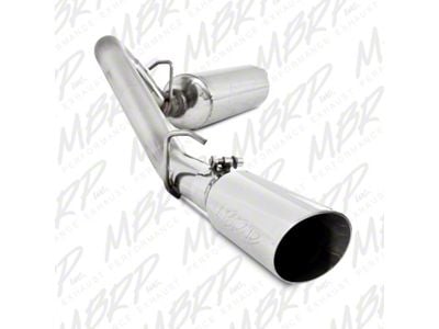 MBRP Cat-Back, Single Side, T304 Stainless Steel (00-06 Jeep Wrangler TJ w/ 2.5L or 4.0L)