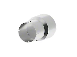 MBRP 7-Inch Armor Plus Exhaust Pipe Adapter; 4-Inch Inlet/5-Inch Outlet (Universal; Some Adaptation May Be Required)