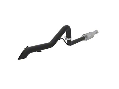 MBRP Armor BLK Cat-Back Exhaust with Muffler Relocate (07-11 Jeep Wrangler JK)