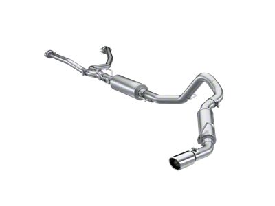 MBRP Armor Lite Single Exhaust System with Polished Tip; Side Exit (22-25 Tundra)
