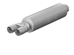 MBRP Armor Lite High Flow Center/Dual Muffler; 3-Inch Inlet/2.50-Inch Outlet (Universal; Some Adaptation May Be Required)