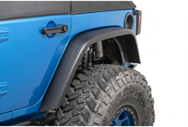 MCE Fenders Jeep Wrangler Gen II OE Width Flat Fender Flares