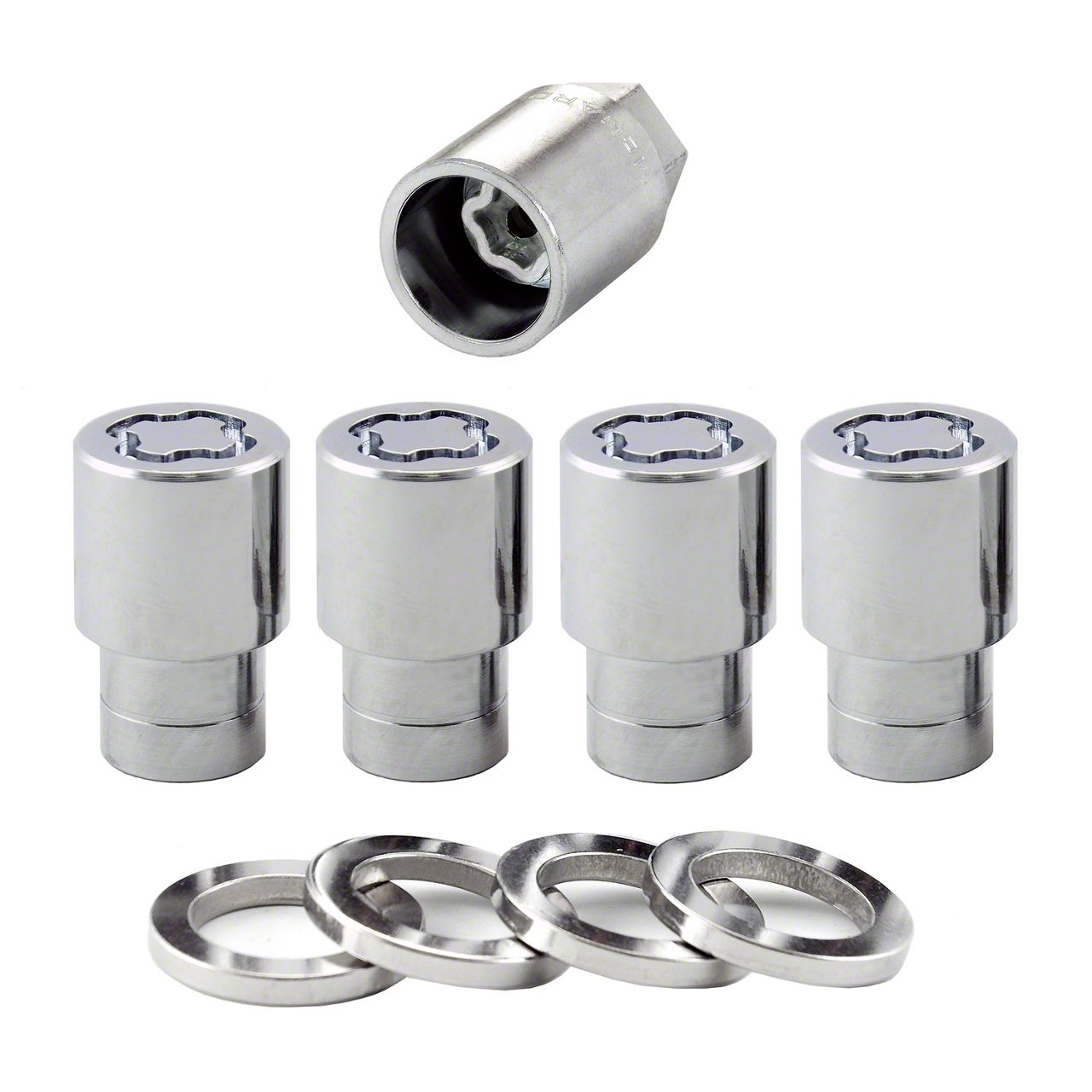 McGard CAR LOCK タイヤロック Amazon.com: MCGARD 25257 Chrome Tuner Style Cone Seat Wheel