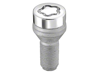 McGard Chrome Bolt Style Wheel Lock Set; M12 x 1.25 (14-23 Jeep Cherokee KL)