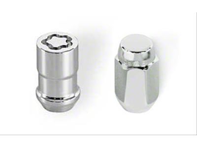 McGard Chrome Cone Seat Style 5-Lug Wheel Installation Kit; 1/2-20 (84-01 Jeep Cherokee XJ)