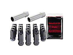 McGard Black Spline Drive Wheel Installation Lug Nut Kit; 14mm x 1.5; Set of 23 (20-25 Jeep Gladiator JT)