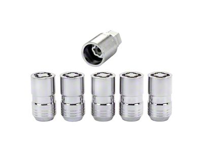 McGard Chrome Cone Seat Style Wheel Lock Set; M14 x 1.5 (20-25 Jeep Gladiator JT)