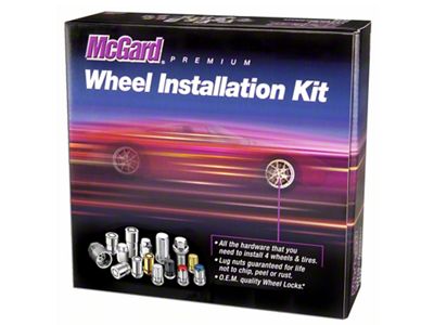 McGard Chrome Wheel Installation Lug Nut Kit; 14mm x 1.5; Set of 20 (20-25 Jeep Gladiator JT)