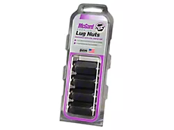 McGard Black Cone Seat Style Lug Nut Kit; 14mm x 1.5; Set of 4 (11-25 Jeep Grand Cherokee WK2 & WL)