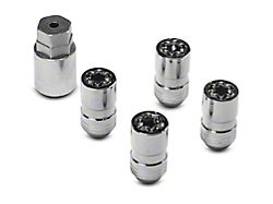 McGard Chrome Wheel Lock Set; 14mm x 1.5 (11-25 Jeep Grand Cherokee WK2 & WL)