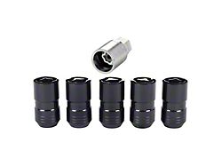 McGard Black Cone Seat Style Wheel Lock Set; M14 x 1.5 (18-25 Jeep Wrangler JL)