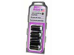 McGard Black Spline Drive Lug Nut Kit; 14mm x 1.5; Set of 4 (18-26 Jeep Wrangler JL)