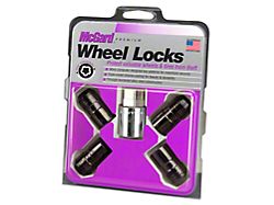 McGard Black Wheel Lock Set; 14mm x 1.5 (18-26 Jeep Wrangler JL)