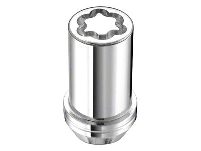 McGard Chrome Tuner Style Wheel Lock Set; 1/2-20 (76-18 Jeep CJ7, Wrangler YJ, TJ & JK)