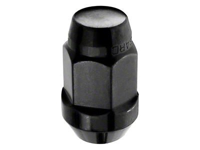 McGard Black Bulge Cone Seat Style Lug Nut Kit; M12 x 1.5; Set of 4 (05-25 Tacoma)