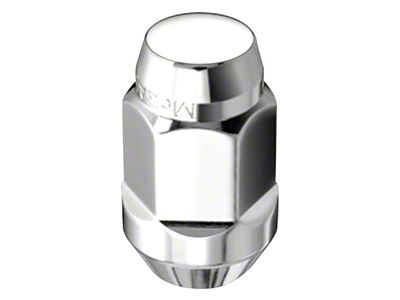 McGard Chrome Bulge Cone Seat Style Lug Nut Kit; M12 x 1.25; Set of 4 (04-24 Titan)