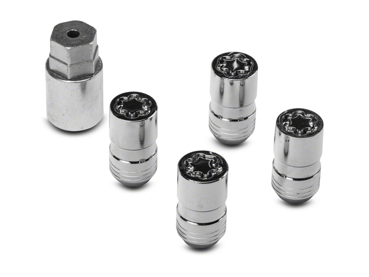 McGard Titan XD Chrome Wheel Lock Set; 14mm x 1.5 24215 (16