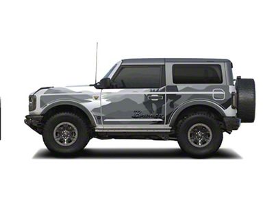 MEK Magnet Removable Body Armor; Johnson Valley Mustang (21-25 Bronco 2-Door)