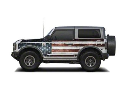 MEK Magnet Removable Body Armor; The Patriot (21-25 Bronco 2-Door)