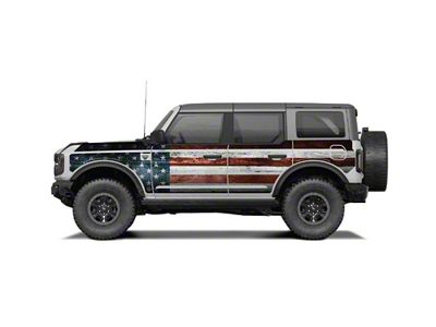 MEK Magnet Removable Body Armor; The Patriot (21-25 Bronco 4-Door)