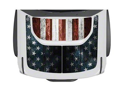 MEK Magnet Removable Hood Armor; The Patriot (21-25 Bronco, Excluding Raptor)