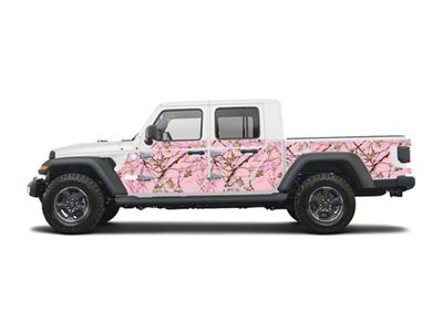 MEK Magnet Removable Body Armor; True Timber Conceal Pink (20-25 Jeep Gladiator JT)