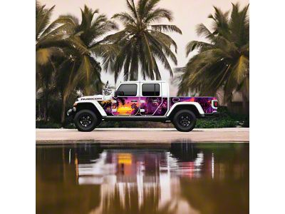 MEK Magnet Removable Body Armor; Beach (20-25 Jeep Gladiator JT)