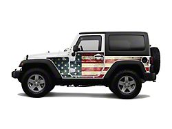 Mek Magnet Magnetic Body Armor; The Patriot (07-18 Jeep Wrangler JK 2-Door)