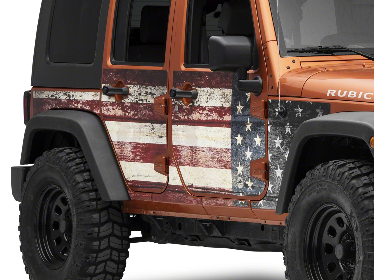 Mek Jeep Wrangler Body Armor; The Patriot 4001 (0718