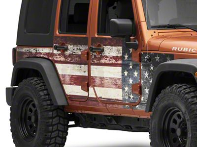 MEK Magnet Removable Body Armor; The Patriot (07-18 Jeep Wrangler JK 4-Door)