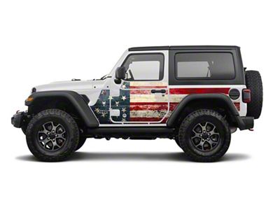 MEK Magnet Removable Body Armor; The Patriot JL (18-25 Jeep Wrangler JL 2-Door)
