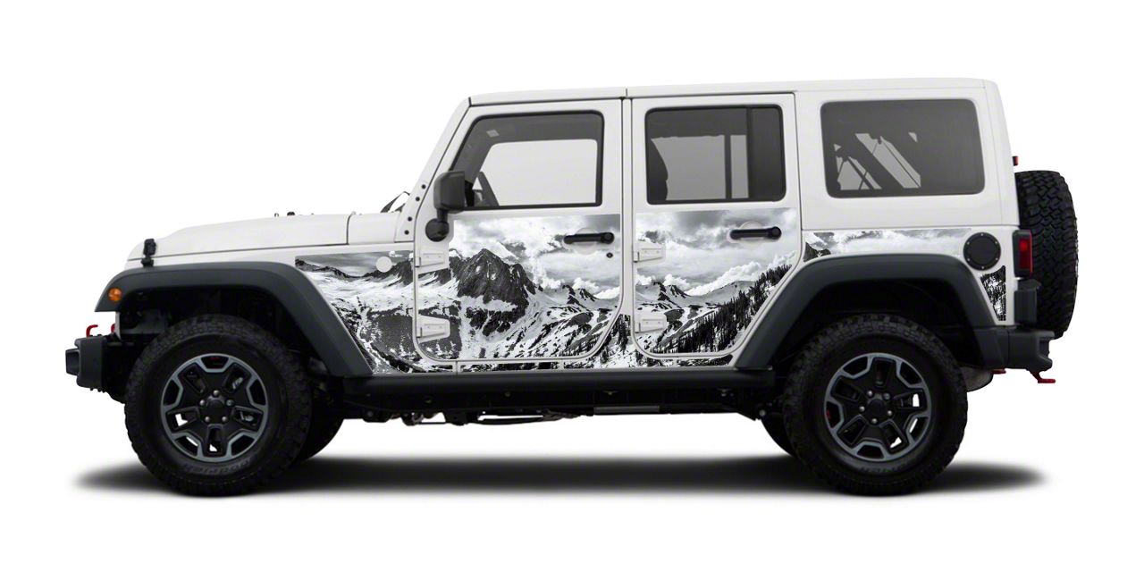 Mek Jeep Wrangler Body Armor; The Rockies 4004 (0718