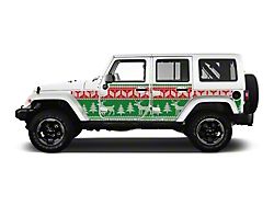 MEK Magnet Removable Body Armor; Ugly Sweater Holiday Edition (07-18 Jeep Wrangler JK 4-Door)