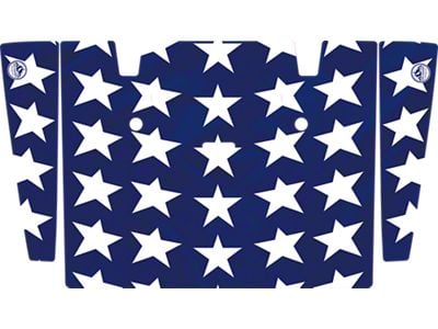 MEK Magnet Removable Hood Armor; MEK Merica (07-18 Jeep Wrangler JK)