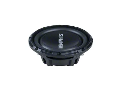 Memphis Audio SRX 10-Inch Shallow Subwoofer; Dual Voice Coil (Universal; Some Adaptation May Be Required)