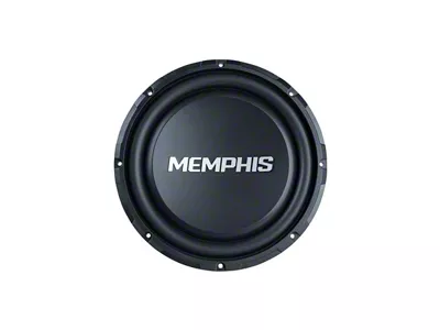 Memphis Audio SRX 12-Inch Shallow Subwoofer; Single Voice Coil (Universal; Some Adaptation May Be Required)
