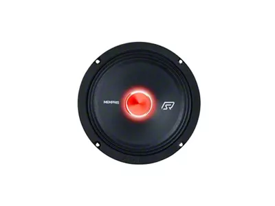 Memphis Audio SRX Pro 8-Inch Mid Speaker with LED Tweeter; 175-Watt; 4ohm (Universal; Some Adaptation May Be Required)