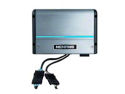 Memphis Audio MM Series 4-Channel Amplifier; 125x4 at 2 ohm (Universal; Some Adaptation May Be Required)