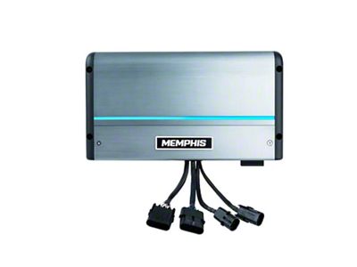 Memphis Audio MM Series 6-Channel Amplifier; 100x4 and 250x2 at 2 ohm (Universal; Some Adaptation May Be Required)
