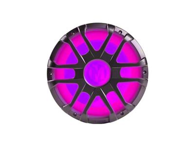 Memphis Audio MXA 10-Inch Subwoofer with RGB LED; Selectable 2/4 ohm; 300-Watt (Universal; Some Adaptation May Be Required)