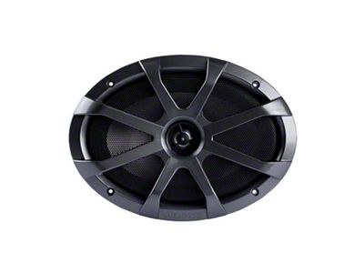 Memphis Audio MXA 6x9-Inch Marine Grade 2-Way Speaker with RGB LED; Gunmetal and White Grilles (Universal; Some Adaptation May Be Required)