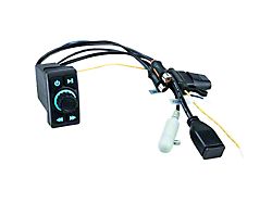 Memphis Audio Panel Mount Bluetooth Remote with USB Charging
