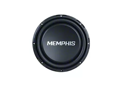 Memphis Audio SRX 12-Inch Shallow Subwoofer; Dual Voice Coil (Universal; Some Adaptation May Be Required)