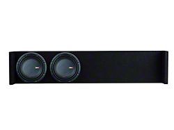 Memphis Audio MOJO Mini Dual 6.50-Inch Loaded Subwoofer Box; 1 ohm (07-21 Tundra Regular Cab)