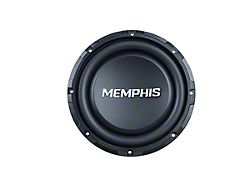 Memphis Audio SRX 10-Inch Shallow Subwoofer; Single Voice Coil (Universal; Some Adaptation May Be Required)