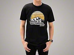 Barricade Men's/Unisex Go Topless Day Mountain T-Shirt