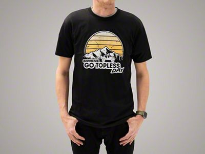 Barricade Men's/Unisex Go Topless Day Mountain T-Shirt