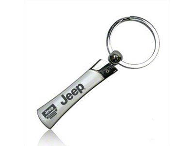 Metal Blade Keychain with Rubicon Name