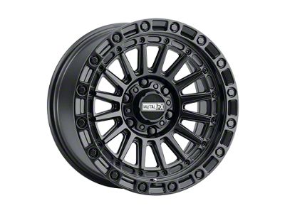 Metal FX Offroad Rogue Satin Black 6-Lug Wheel; 17x8.5; 0mm Offset (21-25 Bronco, Excluding Raptor)